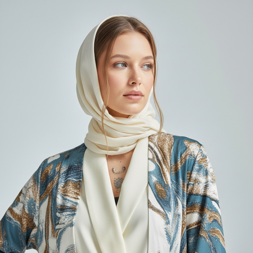 Marble Chic Cardigan blue